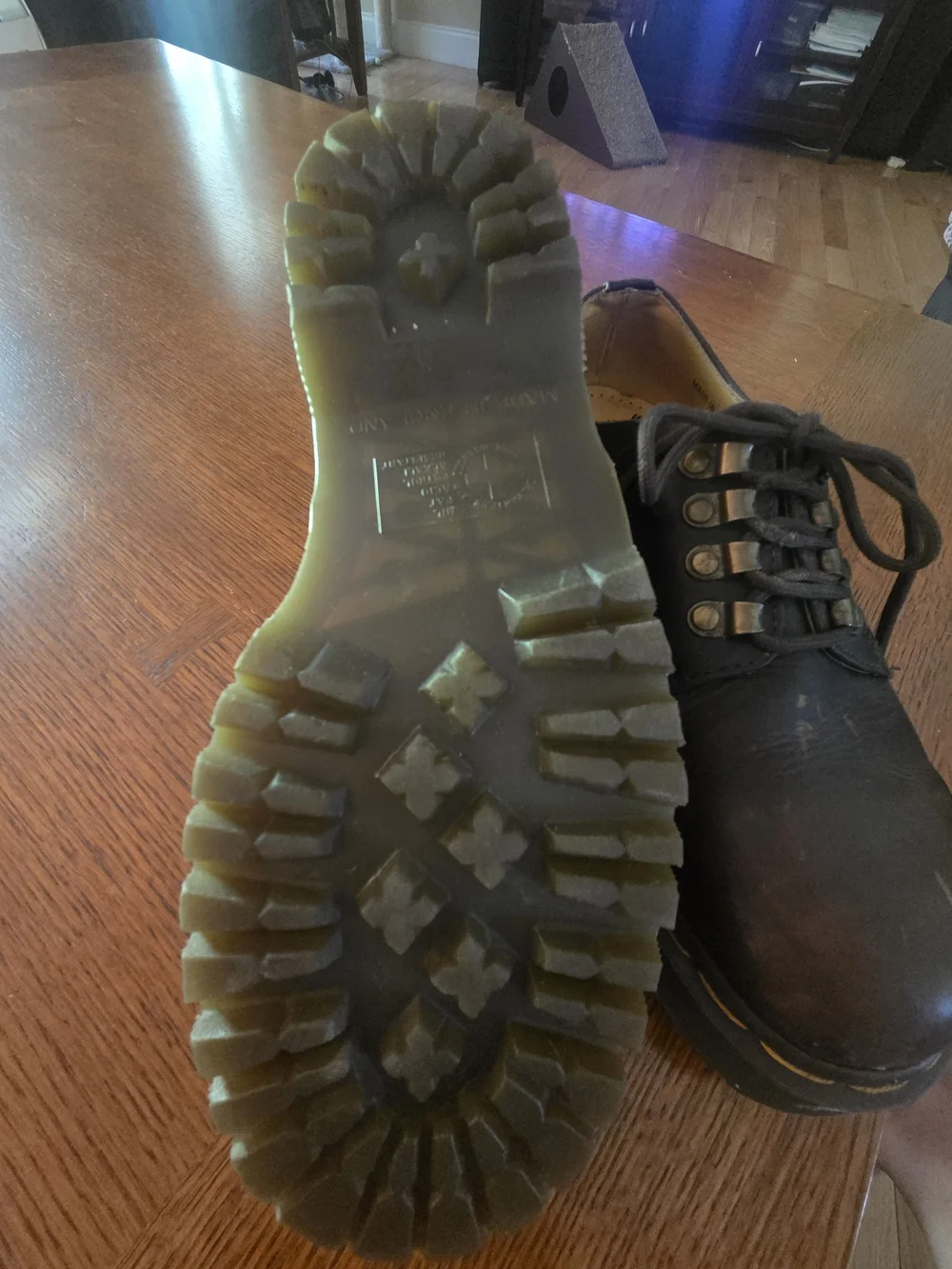 Vintage Made In England Doc Marten's 8098 Oxfords